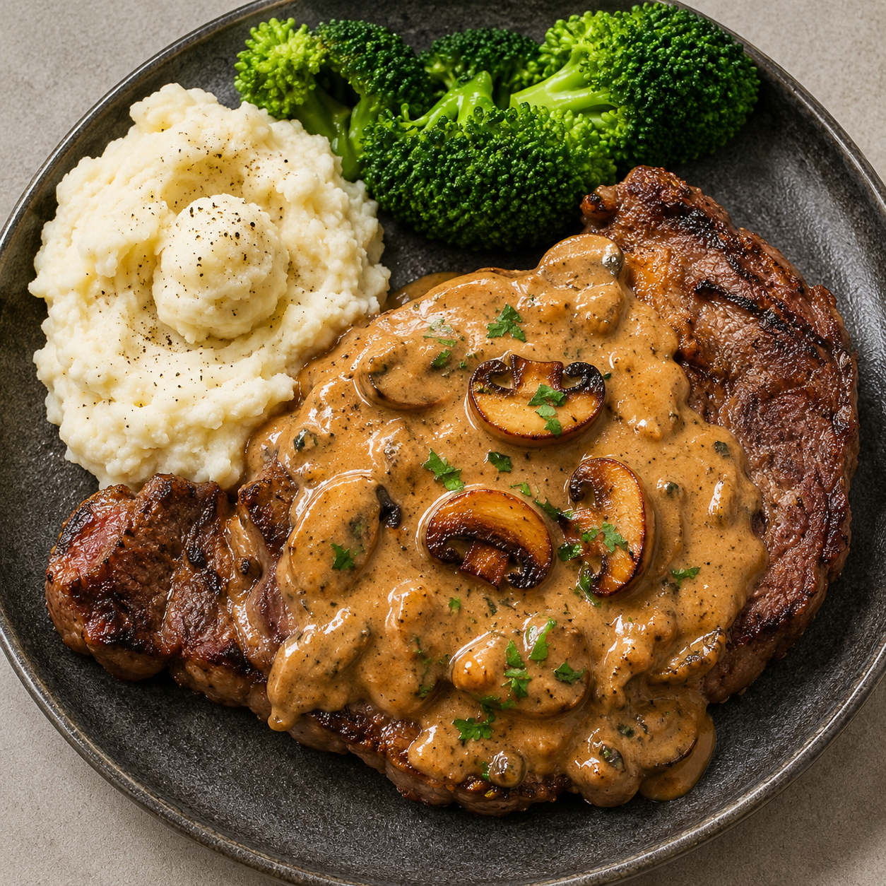 Steak Sauce Champignon